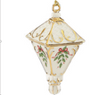 Lenox 2018 Holiday Annual Ornament Lantern Holly Berries Gold Christmas Gift NEW0