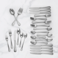 Lenox Shelby 50 Piece Flatware Set Service for 8 Stainless 18/10 Continental NEW0