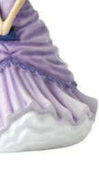 Royal Doulton AVA PURPLE DRESS Petite Figurine of 2020 # HN 5924 New In Box2