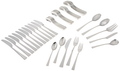 Gorham Biscayne 65 PC Flatware Set Service For 12 Stainless 18/10 Hammered NEW0
