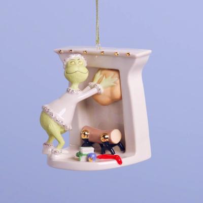 Lenox Gift Stealing Grinch Figurine Ornament Dr. Seuss Who Stole Christmas NEW2