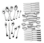 Lenox Lakedale 72 PC Flatware Set Service For 12 With 12PC Hostess Set 18/10 NEW5