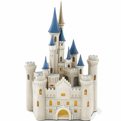 Lenox Disney Princess Cinderella's Lighted Castle Figurine Night Light 8.25" NEW5