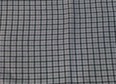 Yves Delorme Purple Gabriel Throw Blanket Fringed Houndstooth Merino Wool NEW6