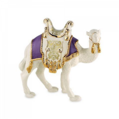 Lenox First Blessing Nativity Standing Camel Figurine Purple Saddle 1st NEW BOX5