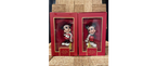Lenox Disney 2021 Mickey & Minnie Figurine Ornament Set Mouse Winter Outfit NEW1