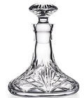 Waterford Crystal Tidmore Decanter & Stopper Small Ships 1058644 NEW IN BOX0