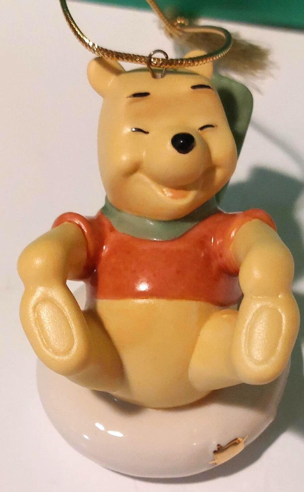 Lenox Disney Winnie The Pooh Ornament Tube Sledding Fun With Pooh 2016 Gift NEW8