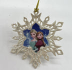 Lenox Disney Frozen Sisters Anna & Elsa Snowflake Ornament China Christmas NEW7