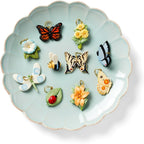 Lenox Butterfly Meadow Miniature Tree Ornaments 10 PC Dragon Fly Lady Bug NEW2