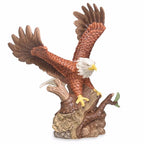 Lenox American Bald Eagle Figurine Bird Patriotic USA Wings Spread Perched NEW1