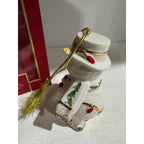 Lenox 2024 Snowman Figurine Ornament Annual with Christmas Lights Gift NEW8