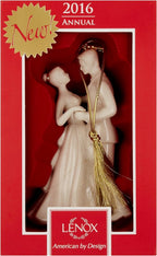 Lenox 2016 Bride & Groom Figurine Wedding Ornament  Always Forever Christmas NEW3