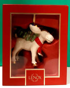 Lenox 2024 Marcel Moose Figurine Ornament Annual Carrying Christmas Tree NEW5