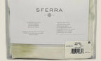 Sferra Acquerello Willow Euro Continental Shams 2 Cotton Sateen Print Italy NEW7