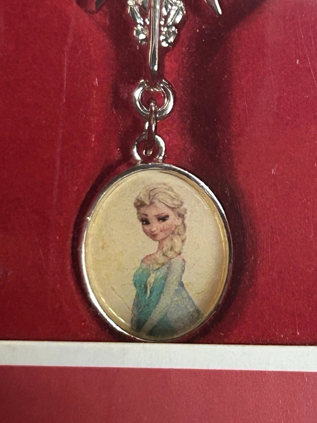 Lenox Disney Frozen Queen Elsa's Snowflake Ornament Silver Cameo Christmas NEW11