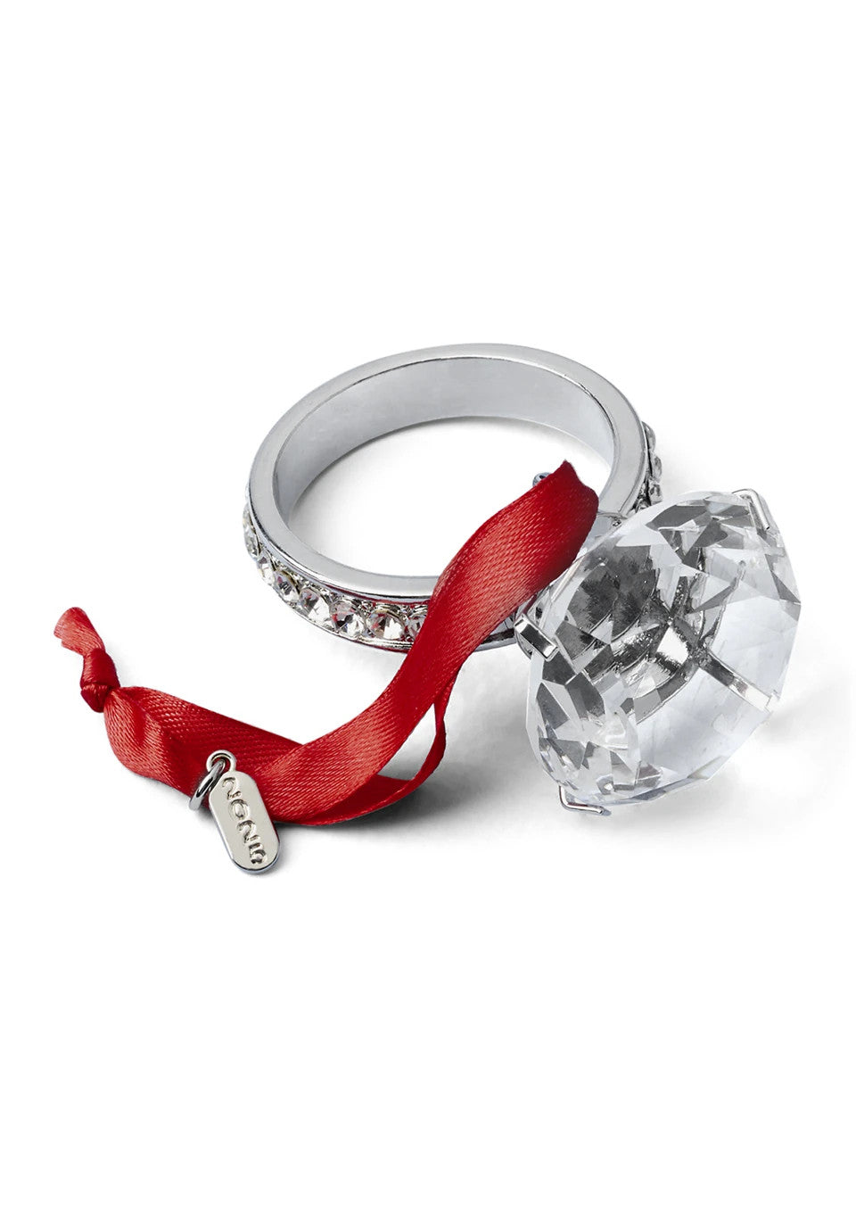 Lenox 2025 Engagement Ring Ornament Wedding Proposal Crystal Christmas Gift NEW4