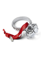 Lenox 2025 Engagement Ring Ornament Wedding Proposal Crystal Christmas Gift NEW4