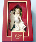 Lenox 2022 Heavenly Angel With Horn Figurine Ornament Star Annual Christmas NEW9