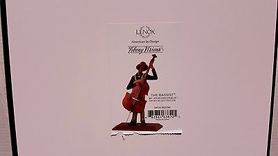 Lenox John Holyfield The Bassist Jazz Figurine Select Edition Ebony Visions NEW4