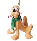 Lenox Disney Pluto Figurine Ornament Mickey's Dog Candy Cane Treat Christmas NEW0
