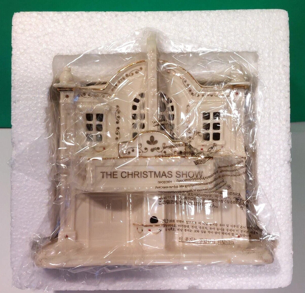 Lenox Mistletoe Park Lighted County Theater Figurine Treasures Christmas NEW8