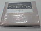 Sferra Corda Pink King Sheet Set 4PC Hematite 100% Cotton Sateen Silky Italy NEW8