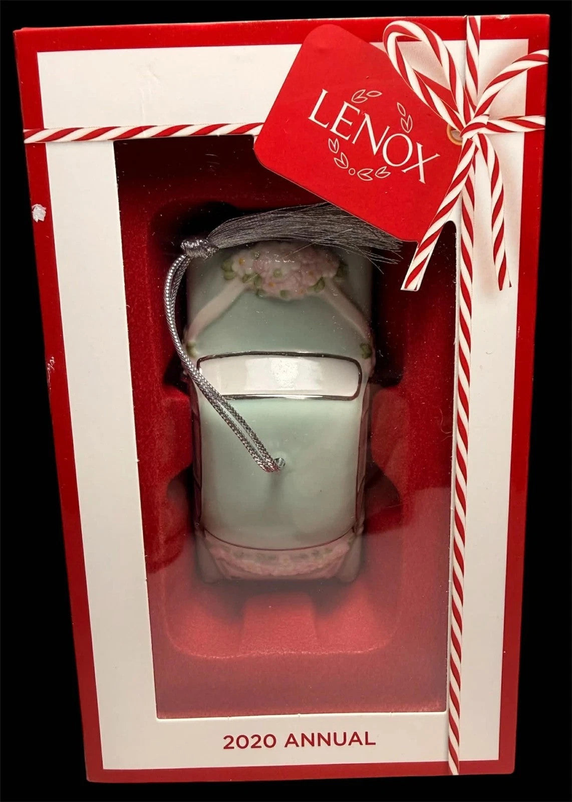 Lenox 2020 Wedding Car Ornament Just Married Honeymoon Retro Gift Christmas NEW8