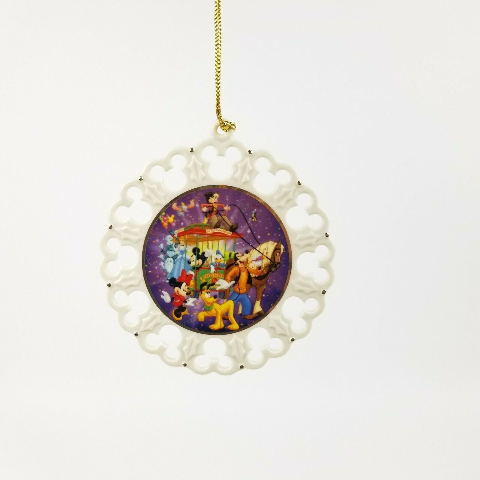 Lenox Disney World 35th Anniversary Ornament Mickey Friends Mouse Christmas NEW0
