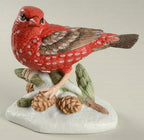 Lenox 2016 Christmas Strawberry Figurine Finch Garden Bird  Annual Pinecones NEW1