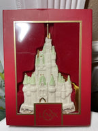 Lenox Disney 2022 Princess Cinderella's Castle Ornament Porcelain Christmas NEW6