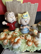 Lenox Peanuts Halloween The Great Pumpkin Figurine Scared Linus Lucy Snoopy NEW3