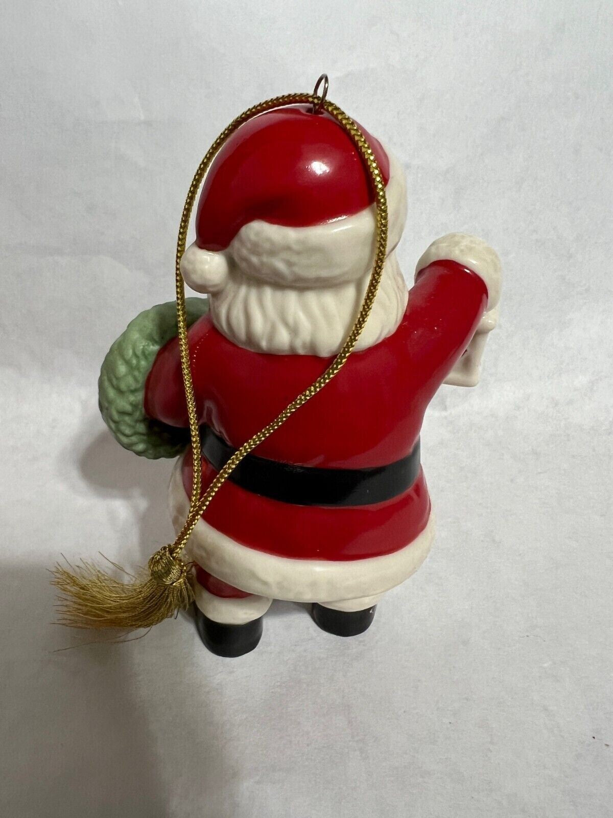 Lenox 2015 Santa Figurine Ornament Annual Lighting The Way Lantern Christmas NEW3