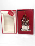 Lenox Disney 2019 Princess Cinderella's Castle Ornament Silver Christmas NEW8