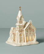 Lenox  Mistletoe Park Lighted Church Figurine Village Treasures Christmas NEW4