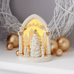 Lenox Illuminations Lighted Christmas Tree Carolers Figurine Town Square NEW1
