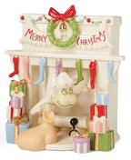 Lenox Grinch Steals The Stockings Figurine  Whoville Chimney Stole Christmas NEW1