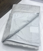 Sferra Modelli Aquamarine Queen Duvet Set 3PC Cotton Jacquard Reverses Italy NEW4