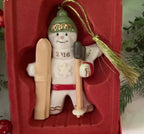 Lenox 2016 Gingerbread Man Ornament Figurine Downhill Ski Delight Christmas NEW9
