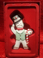 Lenox 2015 Gingerbread Man Ornament Annual Ginger Gent Candy Cane Christmas NEW2