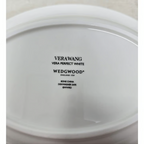 Wedgwood Vera Wang Perfect White Serving Set Platter & Vegetable Bowl NEW IN BOX6