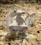 Lenox 2017 Santa Figurine Ornament Santa's Stockings Teddy Bear Christmas NEW7