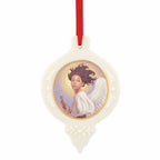 Thomas Blackshear Preparing To Sound The Alarm Ornament Angel Trumpet Lenox NEW1