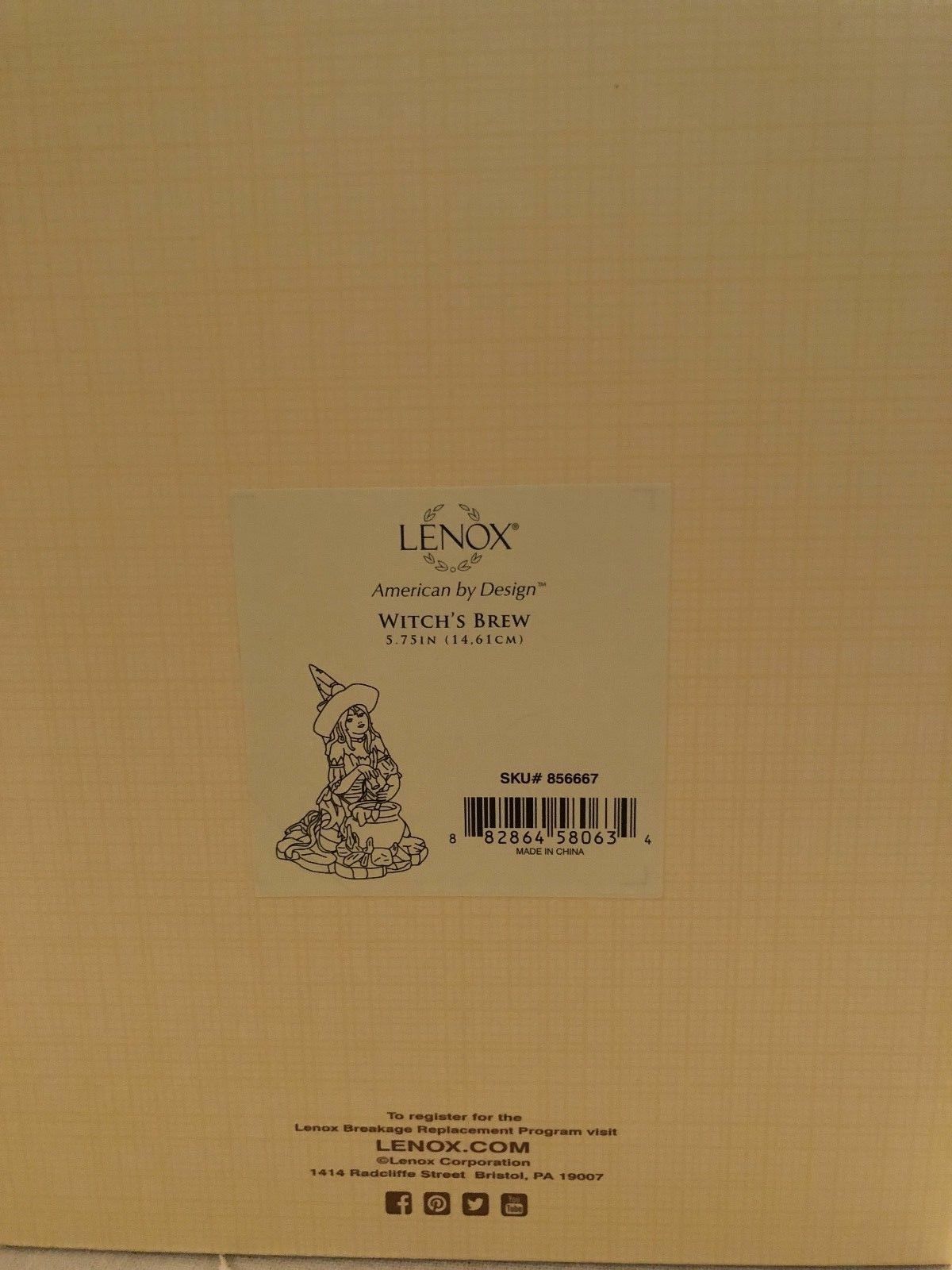 Lenox Halloween Witch's Brew Figurine Potion In Cauldron Bewitching Beauties NEW4