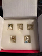 Lenox Graduation Miniature Tree Ornaments Set Of 10 Diploma Cap Owl Award NEW3