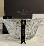 Waterford Crystal Irish Stone Circle Bowl 10" Rosettes Curtis Ireland NEW IN BOX16