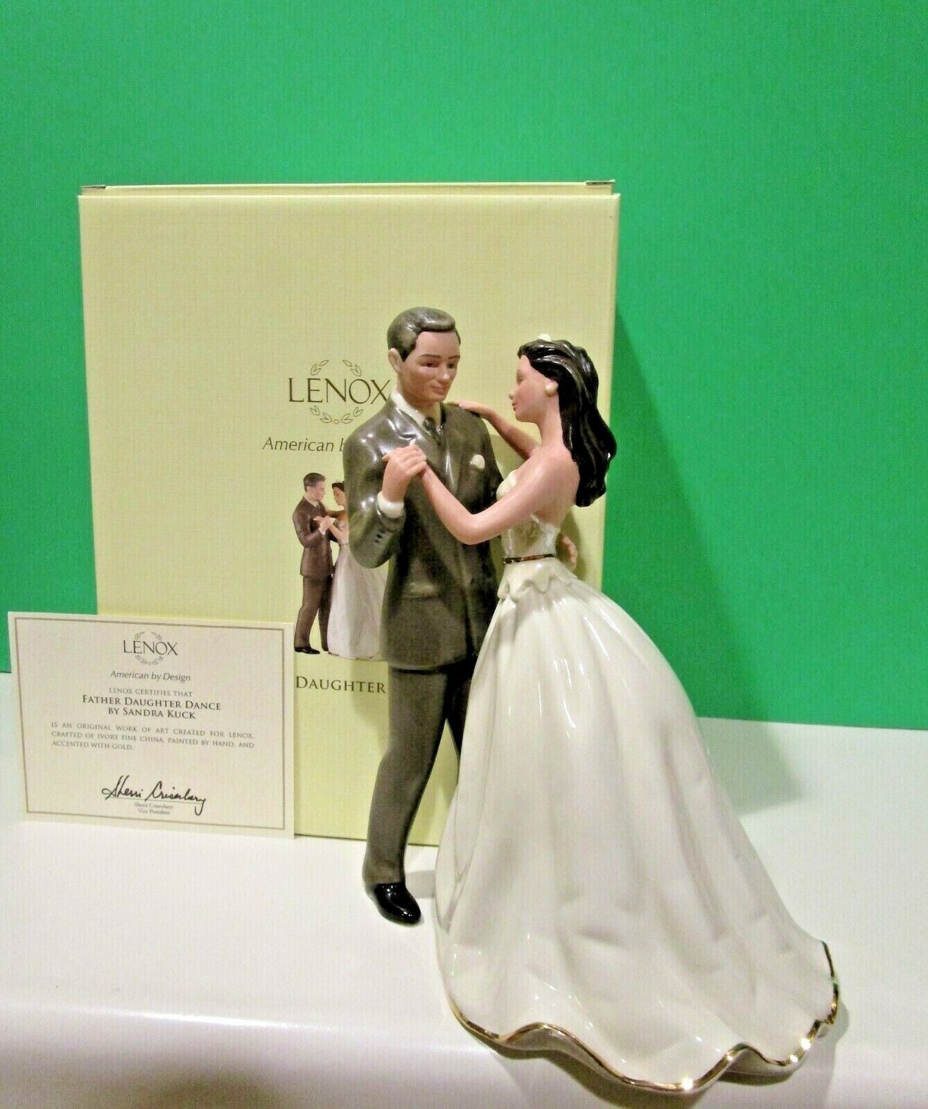 Lenox Wedding Dance Father & Daughter Figurine Bridal Waltz by Sandra Kuck New4
