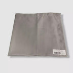 Sferra Squire Grey Tablecloth & 16 Napkins Diamond Pique 70"X126" Easy Care NEW3