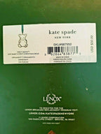 Kate Spade NY 2019 Crystal Teddy Bear Baby's First Snow Ornament Christmas NEW2