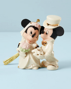 Lenox Disney Minnie's Dream Wedding Ornament Mickey Mouse Ring 3.5" Bride New3